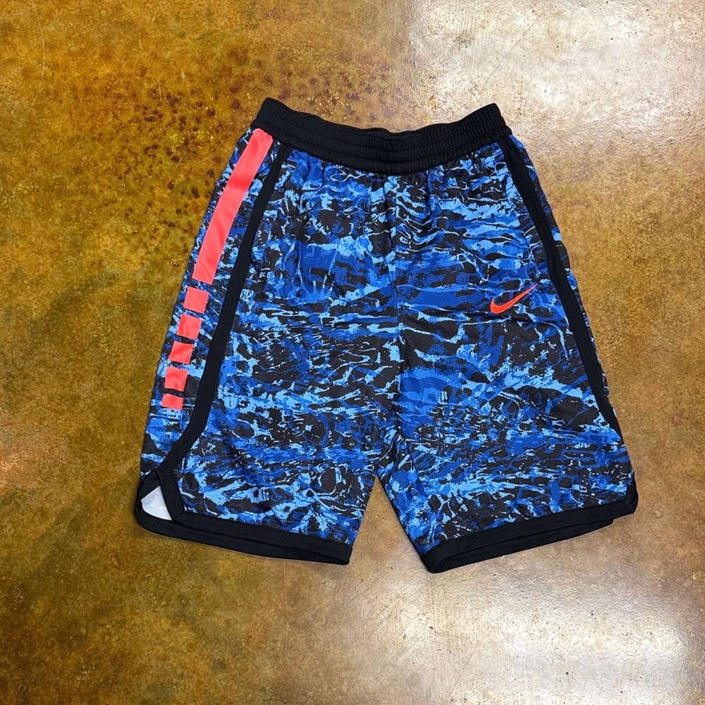 XL Nike  Vibrant Blue and Red Athletic Shorts